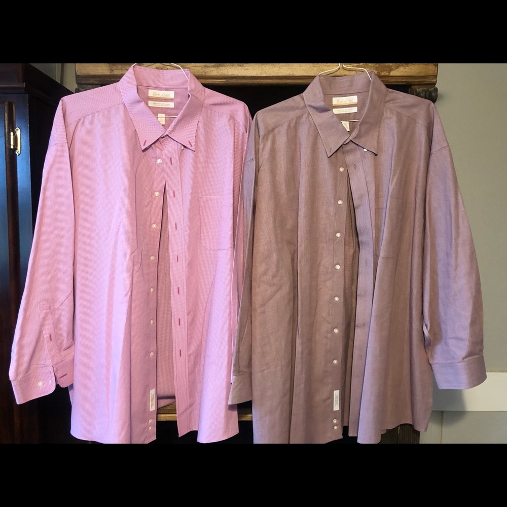 Men’s collared dress shirts